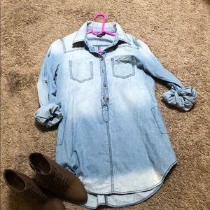 Denim dress